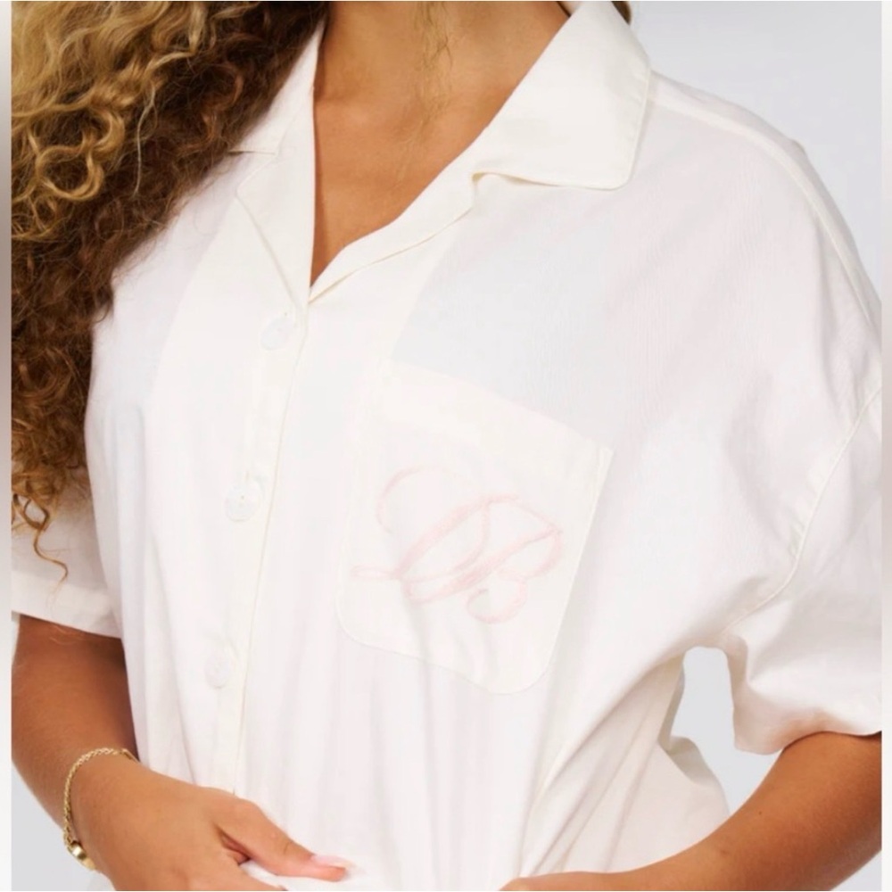 DAIRYBOY PJ Set pale pink country club small